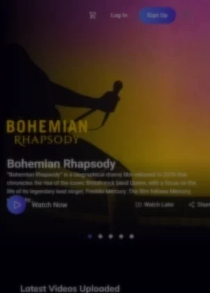 Streaming demo homepage after the demo import
