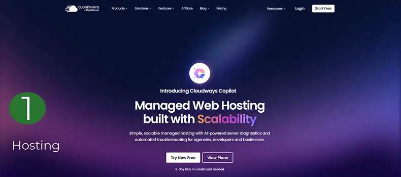 Web Hosting solution - Cloudways for your Streaming hub on WordPress