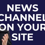 news channel on my website
